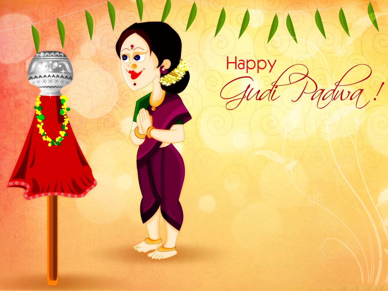 42 Gudi Padwa Captions English & Marathi for your amazing Gudi Pics!